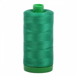 Aurifil Mako 40 wt Cotton Thread - 1094 yds - Green - Picture 1 of 1