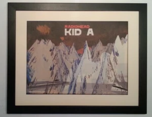 RADIOHEAD*Kid A*2000*ORIGINAL*POSTER*AD*QUALITY*FRAMED*FAST WORLD SHIP - Picture 1 of 5
