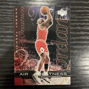 MICHAEL JORDAN 1999-00 Upper Deck AIR OF GREATNESS #135 Chicago Bulls MVP - Picture 1 of 2
