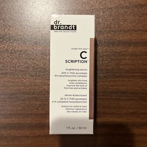 Brand New Dr. Brandt Bright This Way C Scription Brightening Serum 1 Ounce - Picture 1 of 8