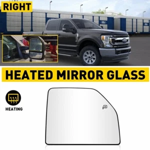 For Ford F150 Pickup Towing Mirror Glass Heated Blind Spot Upper Right RH USA - Picture 1 of 18