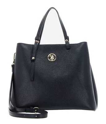 U.S. POLO ASSN. shopper bolsa Arlington Double Handle Bag L Black - Imagen 1 de 4