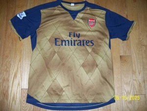 Arsenal F.C. Camiseta dorada visitante 2015-16 talla XL - Imagen 1 de 2