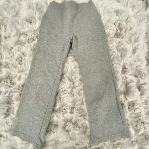 Joe Boxer Girls Fleece Sweat Pants Elastic waistband French Terry Grey - Sz 6 - Picture 1 of 11