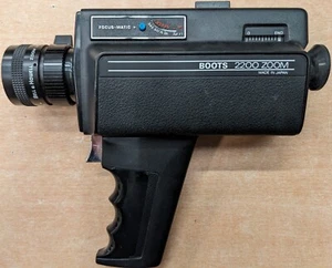 Videocamera Boots Compact 2200 Zoom Super 8 - Foto 1 di 4