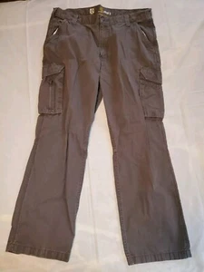 Pantalones cargo Carhartt FORCE gris Ripstop calce relajado 101148-039 para hombre 40x32 (40x31 - Imagen 1 de 9