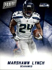 2015 Panini Black Friday Seattle Seahawks Multi-Sport Card #3 Marshawn Lynch