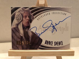 Farscape Autograph Card A30 Bruce Spence (Season 4, 2003) Mint Condition