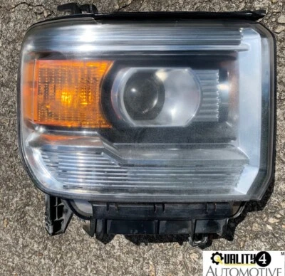 2014-2019 GMC Sierra 1500 2500HD 3500HD Halogen Passenger Side RH Headlight OEM - Image 1 of 4