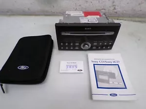 Autoradio Ford C-Max BJ2005 Radio 4M5T-18C815-BE mit Code + Anleitung *F86475* - Bild 1 von 7