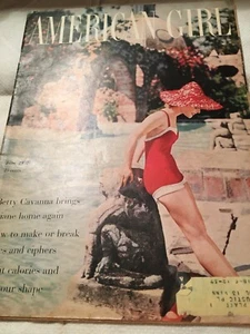 AMERICAN GIRL MAGAZINE-JUNE 1957-TUESDAY WELD COVER-FASHION-CIPHERS-COKE-"AS IS" - Picture 1 of 11