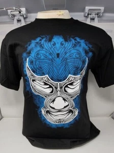 Blue Demon Luchador T Shirt Mexican Wrestler - Bild 1 von 6