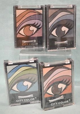 City Colors EYESHADOW Palette Pink BROWN Blue Green GRAY - Choose Your Color NEW - Image 1 of 4