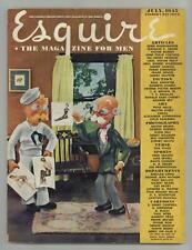 Esquire Magazine Vol. 24 #1 VG 4.0 1945 Low Grade