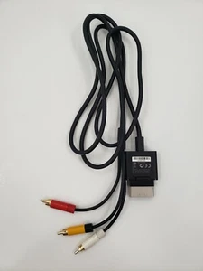 Genuine OEM Microsoft Xbox 360 Composite AV RCA Cable Cord (X821376-001) - Picture 1 of 4