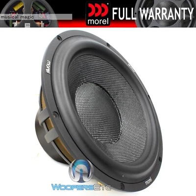 MOREL ULTIMO Ti122 - ULTIMO TITANIUM SUB 12" 2OHM 1000W CAR AUDIO SUBWOOFER NEW