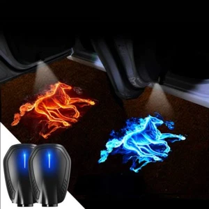 Luz LED de bienvenida para automóvil Luz USB recargable Coche Puerta Decoración Luz - Imagen 1 de 22