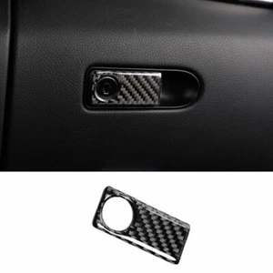 For Benz C-Class 2007-14 Real Carbon Fiber Co-Pilot Storage Box Handle Bowl Trim - Picture 1 of 6