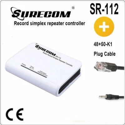 SURECOM SR-112 + 48-K1 simplex repeater Controller For KENWOOD MOBILE - Image 1 of 4