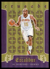 2015-16 Panini Excalibur Crusade Purple #5 Al Horford /60