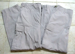 Lot 2 Men's Tru-Spec Tan Beige Tactical Military Style Pants Large 38 x 32 - Picture 1 of 6