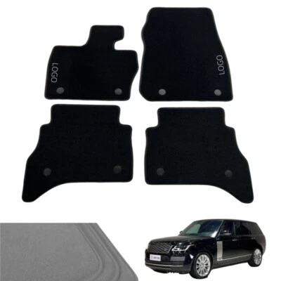 Original Carpets Fit Land Rover Range Rover 2003-2025 Car Floor Mats Velour - Image 1 of 4