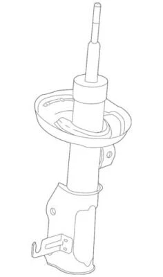 Genuine GM 2014-2019 Chevrolet Impala Front Left Side Suspension Strut 84637385 - Изображение 1 из 2