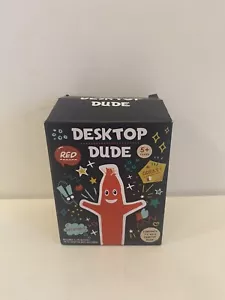 Red Inflatable Desktop Dude 40cm Dances Wiggles & Shakes *untested* C1 - Picture 1 of 8