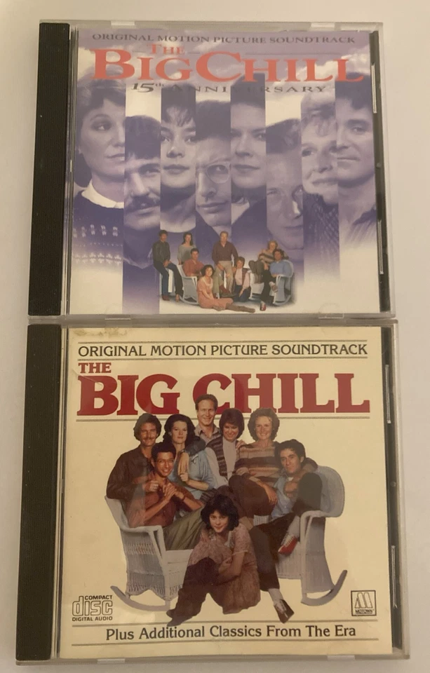 The Big Chill - Original Motion Picture Soundtrack 2 CD LOT — 第 1/1 张图片
