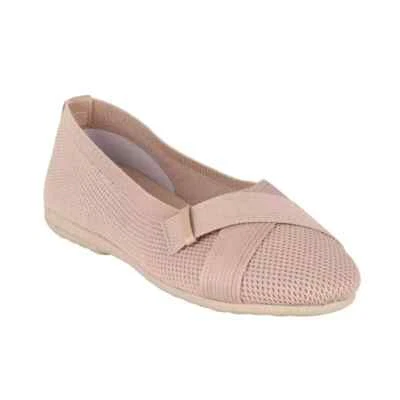 Sapato sem salto Gloria Vanderbilt feminino tamanho 8 Debbie natural slip-on balé novo na caixa - Imagem 1 de 4