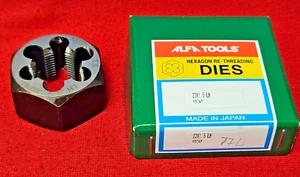 Alfa M22 X 1.5 22MM LEFT HAND x 1.6" Hex Rethread Die MHD70777L CS LH Metric - Picture 1 of 7