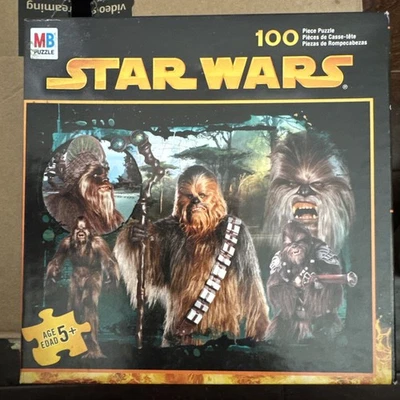 Star Wars Chewbacca Milton Bradley (MB) 100 pc. Jigsaw Puzzle, 2005, 10" x 13" - Image 1 of 2