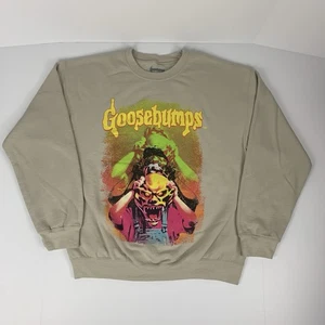 Goosebumps Crewneck Sweatshirt The Haunted Mask RL Stein Mens Size Medium - Picture 1 of 7