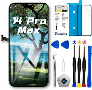 Kit de repuesto de pantalla para iPhone 14 Pro Max de 6,7 pulgadas, pantalla LCD Full HD 3D a - Imagen 1 de 8