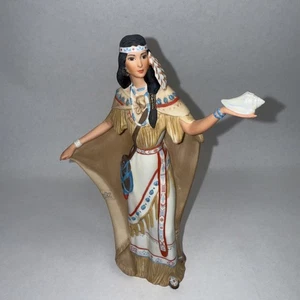 Lenox Pocahontas Legendary Princess Porcelana 1992 Edición LTD ENVÍO GRATUITO B15 - Imagen 1 de 12