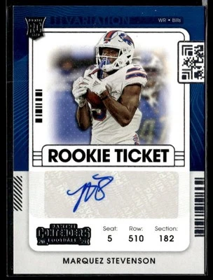 L11,321 - 2021 Panini Contenders #238B Marquez Stevenson Auto - Image 1 of 2