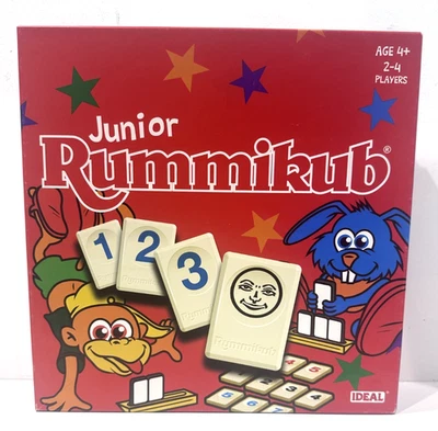 Rummikub Junior Board Game by IDEAL Complete - Image 1 of 3
