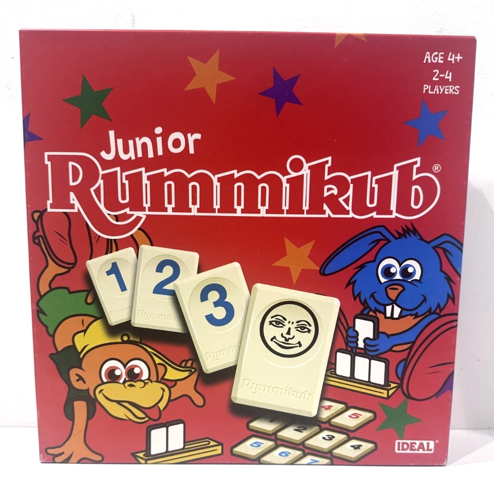 Rummikub Junior Board Game by IDEAL Complete - Image 1 of 3