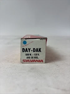 Vintage Nos, Sylvania 500W-120V, DAY-DAK - Picture 1 of 2