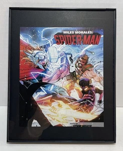 Miles Morales Spider Man #32 Comic Wall Art Framed 8" X 10" - Picture 1 of 2
