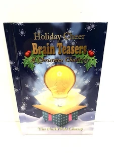 Holiday Cheer Brain Teasers (2014, Hardcover) A Christmas Challenge BRAND NEW - Picture 1 of 6