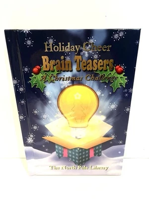 Holiday Cheer Brain Teasers (2014, Hardcover) A Christmas Challenge BRAND NEW Foto 1 de 4