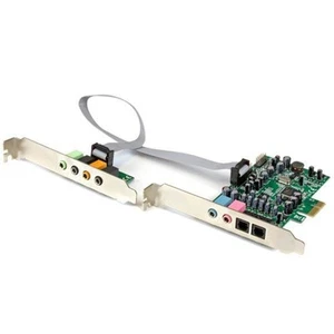 StarTech.com 7.1 Kanal PCI Express Soundkarte - 24-bit - 192KHz - Bild 1 von 6