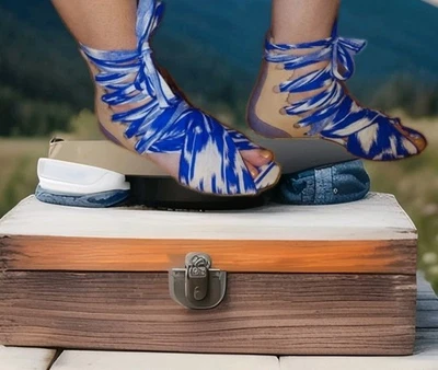 Irregular Choice Espadrilles Gladiator Sandals Dan Sullivan Rare Uk5.5 Bnib - Image 1 of 4