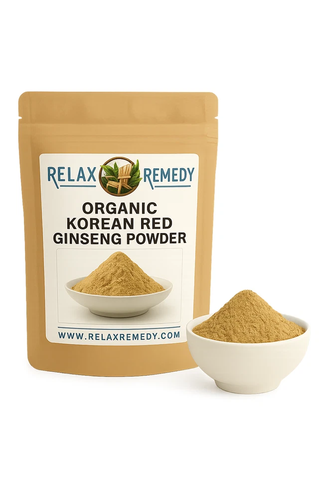 GINSENG ROJO COREANO (Panax Ginseng) raíces laterales puras ~ energético #1 clasificación EE. UU. Foto 1 de 2