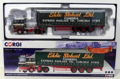 Corgi 1/50 Scale CC15508 - Volvo F10 Curtainside Carlisle - Eddie Stobart - Image 1 of 3