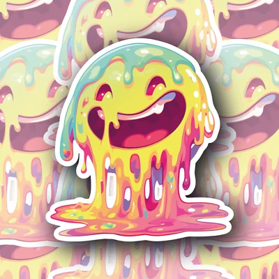 Calcomanía/pegatina laminada--Resistente a los rayos UV y al agua para uso interior/exterior Foto 1 de 4