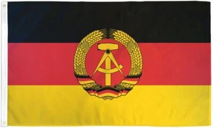 9 x "EAST GERMANY" flag 3x5 ft polyester banner sign - Picture 1 of 6