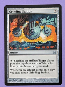 MTG Magic The Gathering: Fifth Dawn: Grinding Station #127/165 Uncommon - NM - Picture 1 of 2