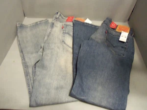 Size 28x32 left! Men's Levi's 514 Stretch Straight Fit Jeans Med Blue NEW NWT - Picture 1 of 2